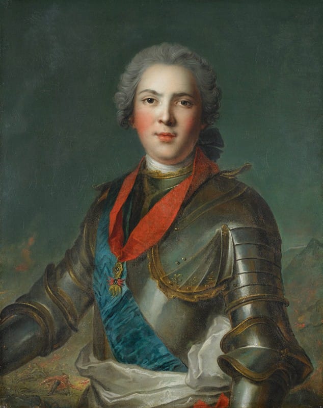 After Jean-Marc Nattier - Louis, dauphin of France, son of Louis XV
