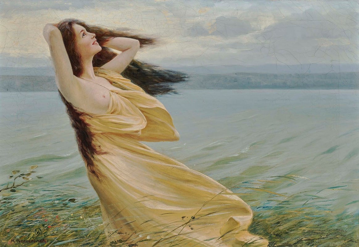 Max Nonnenbruch - Young Woman by the Water