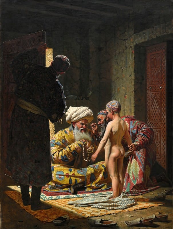 Vasily Vereshchagin - The Sale of the Child Slave