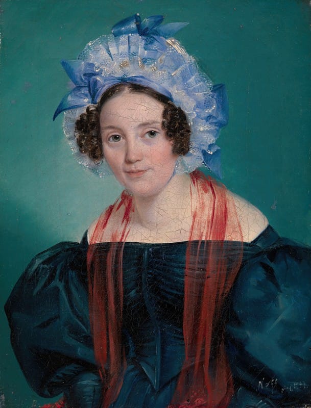 Carl Timoleon von Neff - Portrait of a Countess