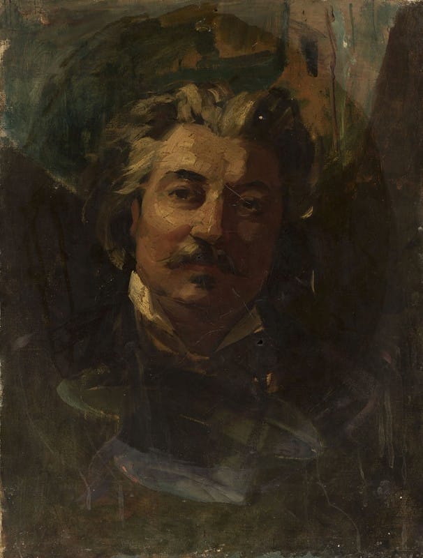 Luis Ricardo Falero - Portrait of Cyprian Godebski