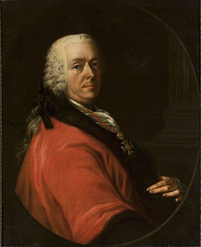 Philipp Haller - Portrait of count Gaspar Paris Anton