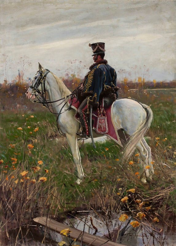 Zygmunt Rozwadowski - Hussar from the 13th Regiment of the Army of the Duchy of Warsaw