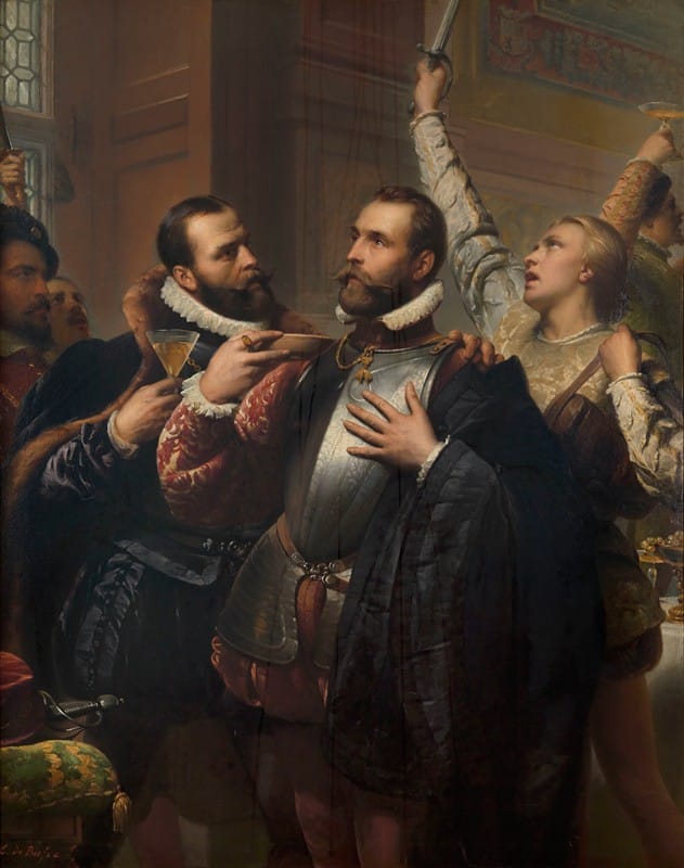 Edouard De Biefve - The Alliance of the Noblemen in 1566