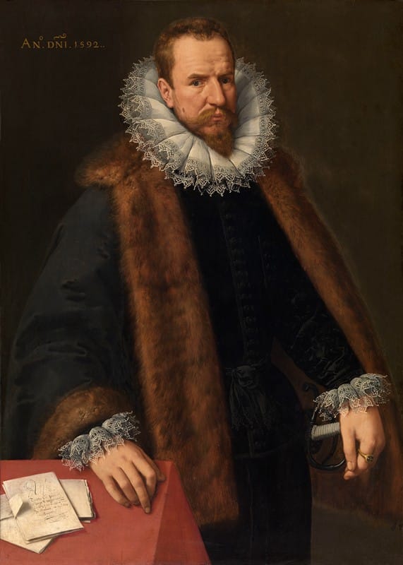 Frans Pourbus The Younger - Nicolaas de Hellincx, Councillor of the King