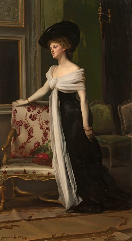Jacques de Lalaing - Nanette de Spoelberch, Madame Louis de Baillet-Latour