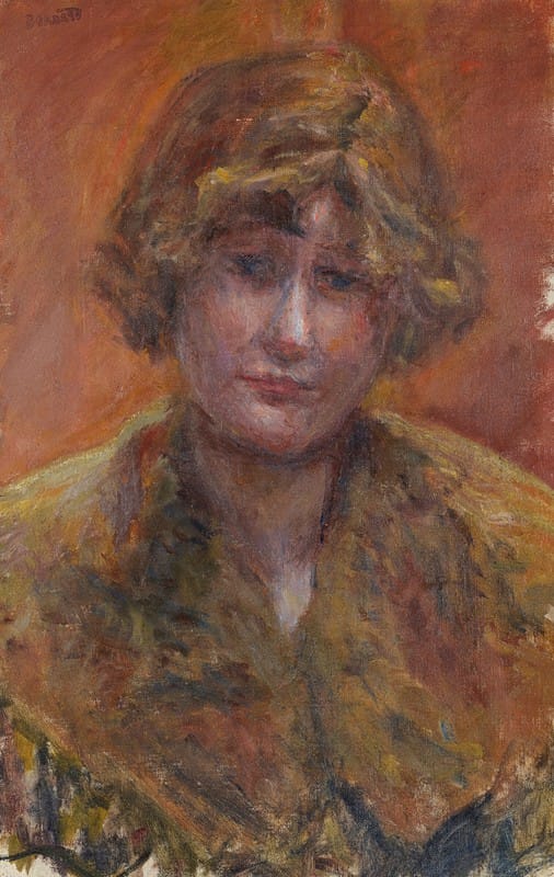 Pierre Bonnard - Portrait de jeune fille (étude)