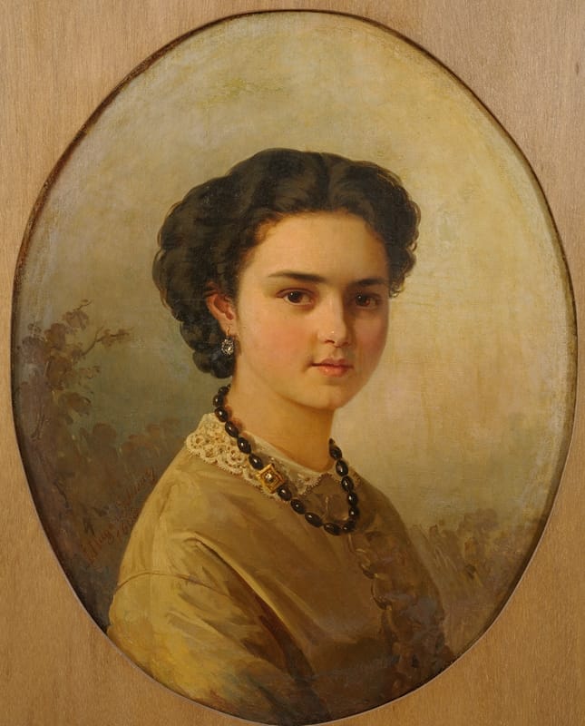 Julie Wilhelmine Hagen-Schwarz - Portrait of a Lady