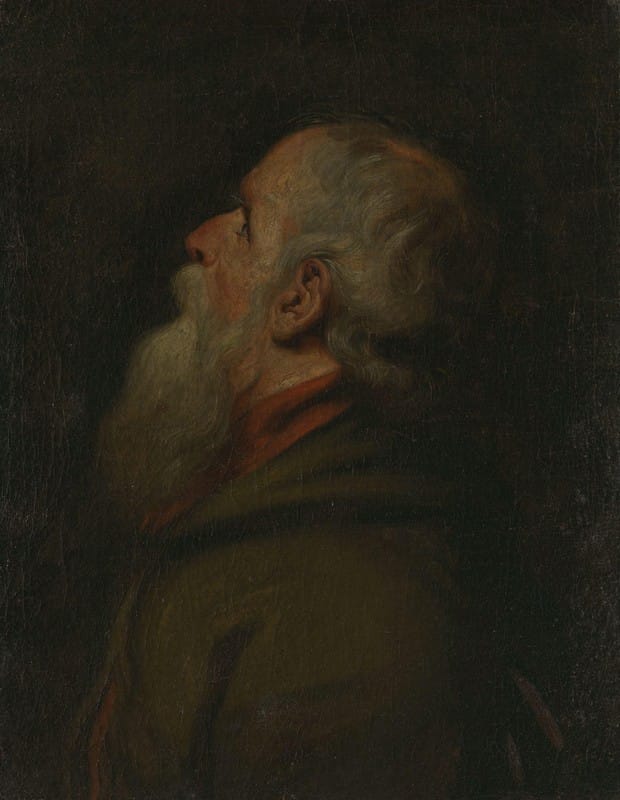 Charles-François Hutin - An old Man