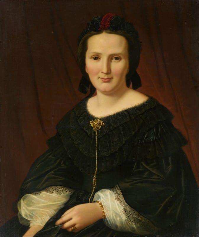 Georg Balder - Portrait of a Lady