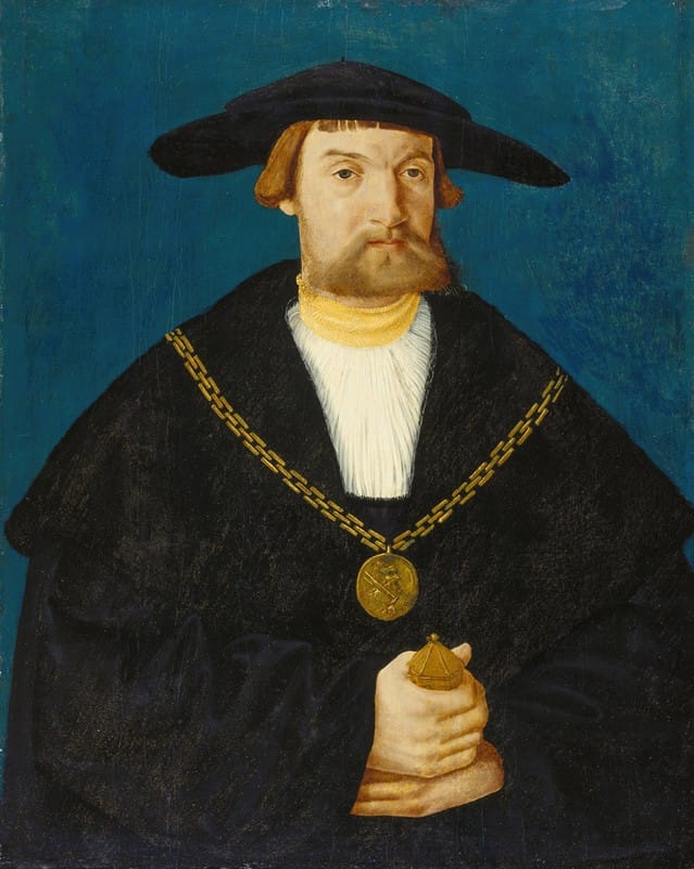 Hans Abel II - Portrait of Blasius von Holzhausen (1481-1525)