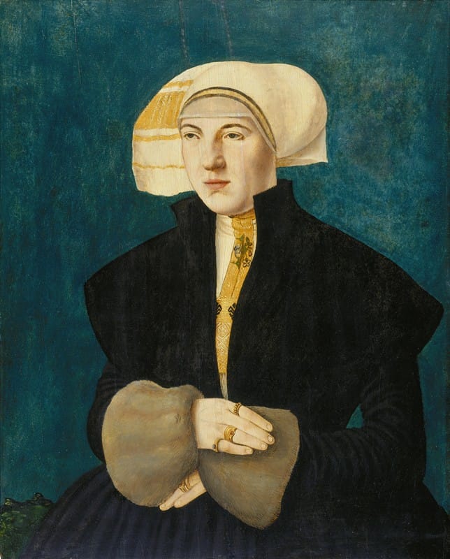 Hans Abel II - Portrait of Katharina von Holzhausen, née Breder von Hohenstein