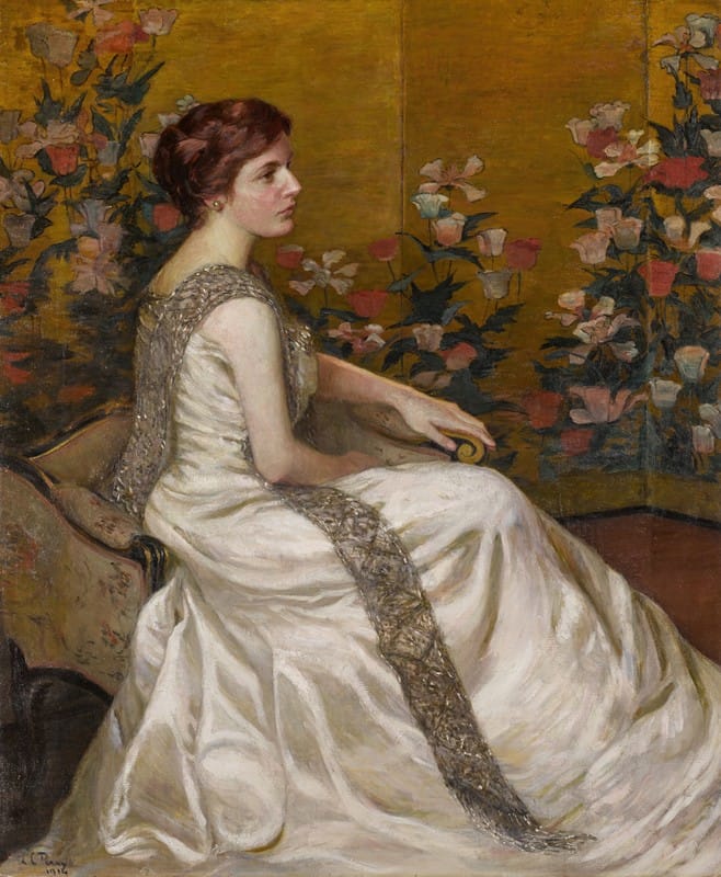 Lilla Cabot Perry - The Gold Screen