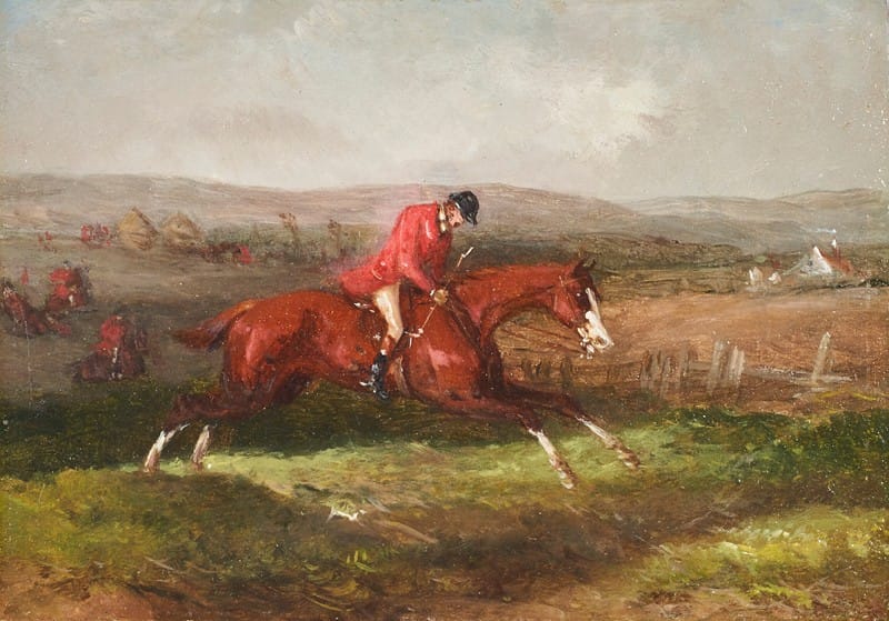 William Joseph Shayer - Jumping a ditch