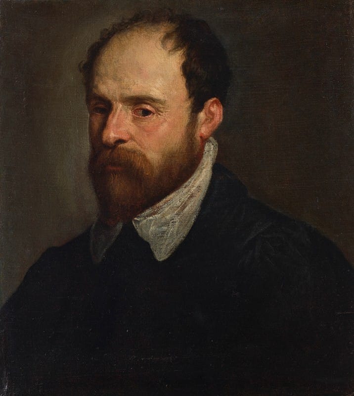 Francesco Bassano - Portrait of a bearded gentleman