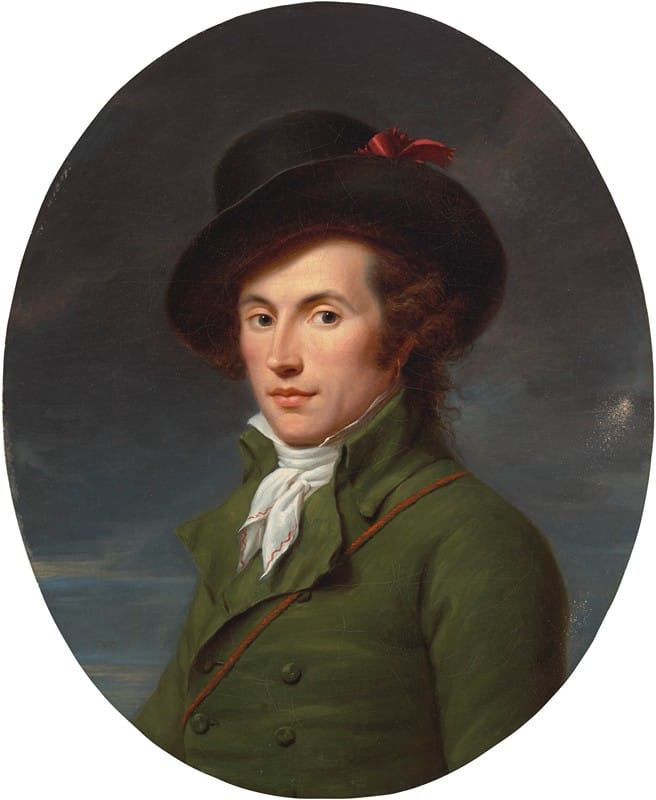JOSEPH TASSY - Portrait of a young gentleman