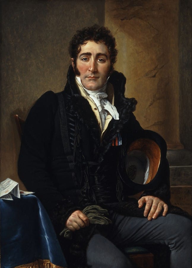 Jacques Louis David - Portrait of the Comte de Turenne