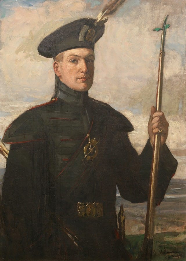 Sir John Lavery - Sir Patrick Ford in the uniform of a Royal Archer