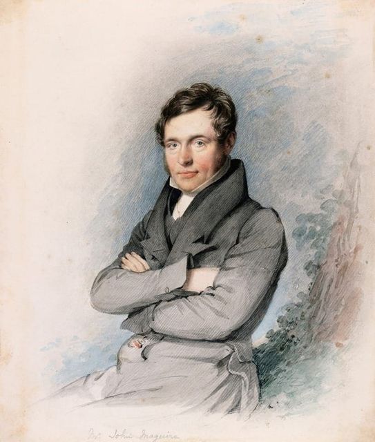 Daniel Maclise - Portrait of John Maguire