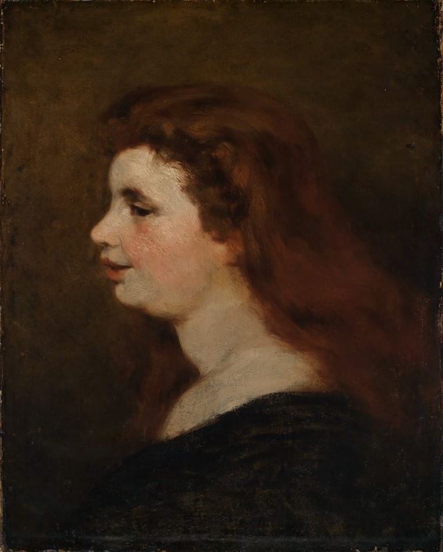 Victor Müller - Weibliches Bildnis (Studienkopf)