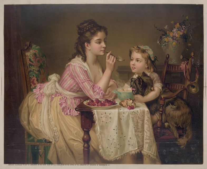 A. & C Kaufmann - Déjeuner à trois (the breakfast)