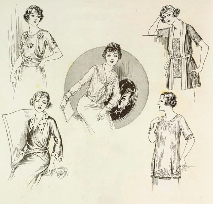 Anonymous - Different ways of Making a blouse