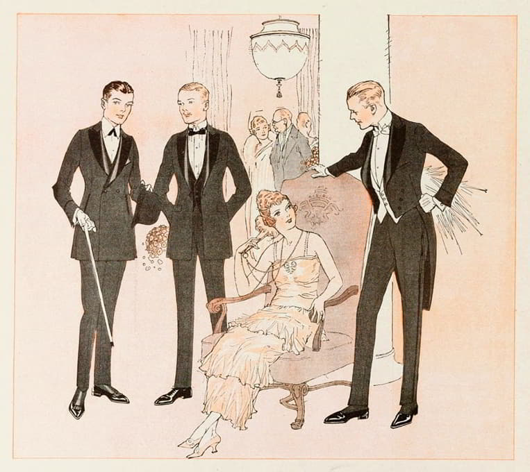 Anonymous - Evening dress and the dinner jacket