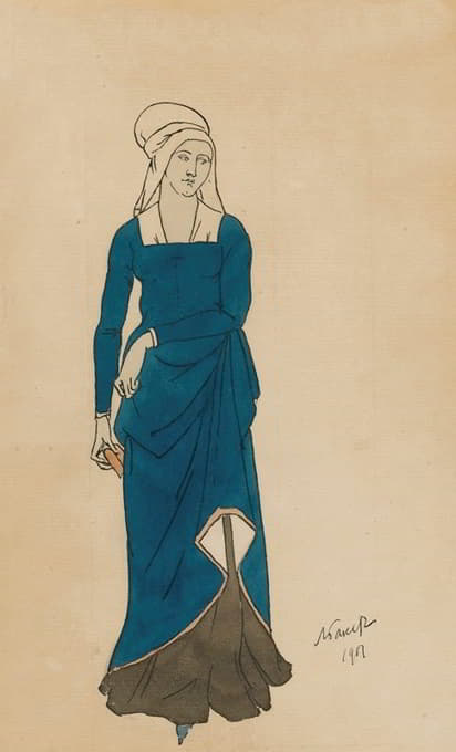 Léon Bakst - Costume Design For Don Juan