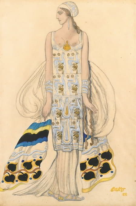 Phèdre中Ida Rubinstein的服装设计