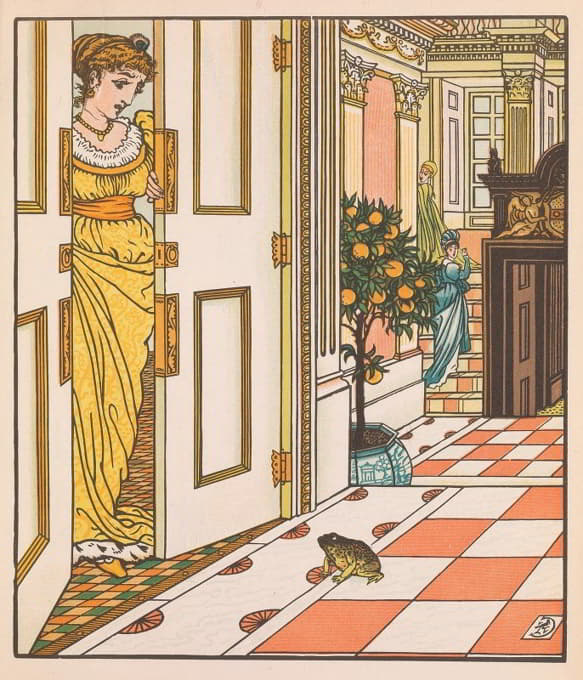 Walter Crane - Beauty and the beast Pl. 07