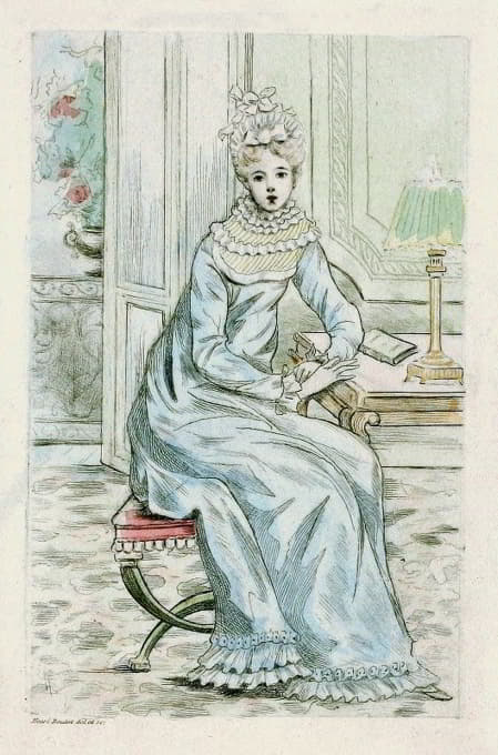 Henri Boutet - Modes feminines du XIXe siecle 1807