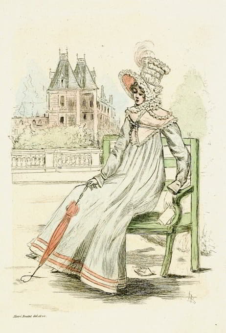 Henri Boutet - Modes feminines du XIXe siecle 1817