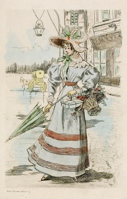 19世纪女性时尚1827
