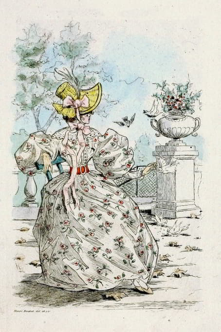 Henri Boutet - Modes feminines du XIXe siecle 1831