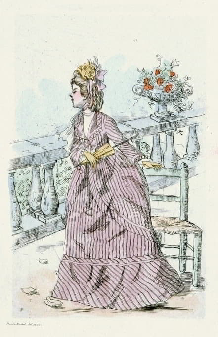 Henri Boutet - Modes feminines du XIXe siecle 1871
