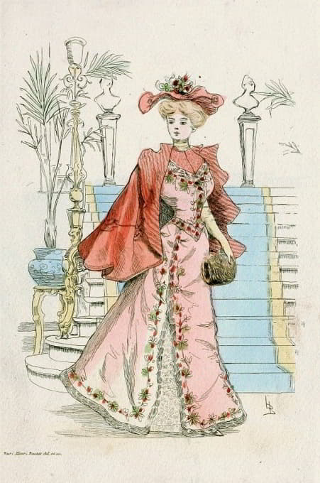 19世纪女性时尚1898
