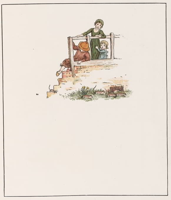 Kate Greenaway - The Pied Piper of Hamelin Pl 14