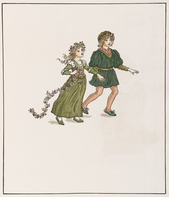 Kate Greenaway - The Pied Piper of Hamelin Pl 29