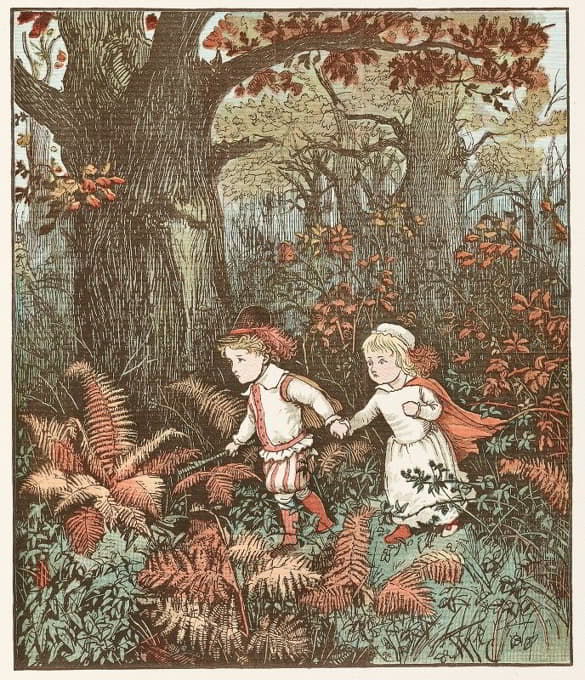Randolph Caldecott - The Babes in the Wood Pl 08