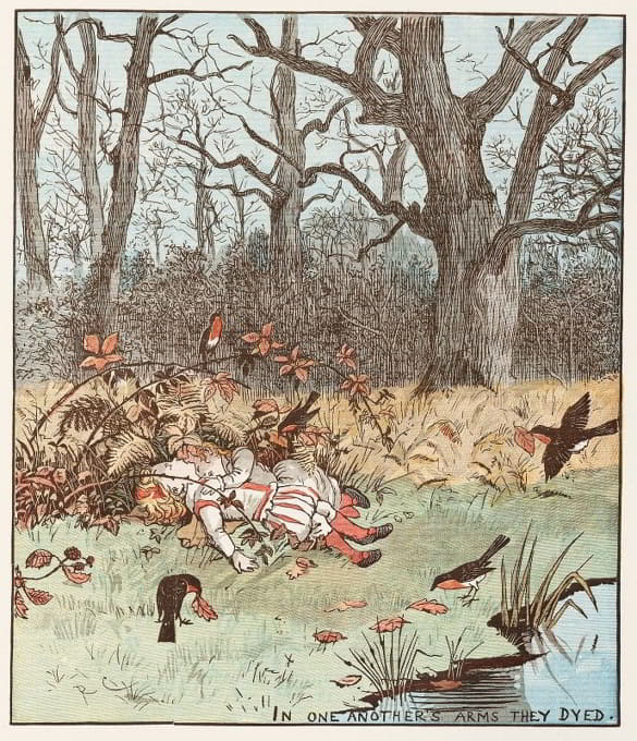 Randolph Caldecott - The Babes in the Wood Pl 09