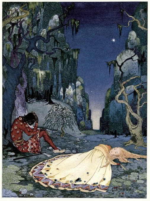 Virginia Frances Sterrett - Violette consented willingly to pass the night in the forest