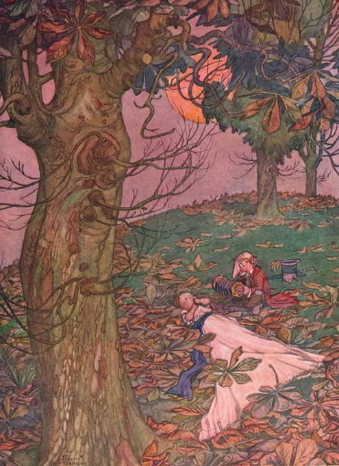 William Heath Robinson - And played it for my delight