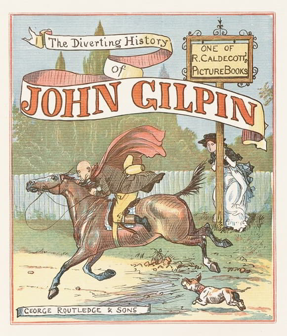 Randolph Caldecott - The Diverting History of John Gilpin pl1
