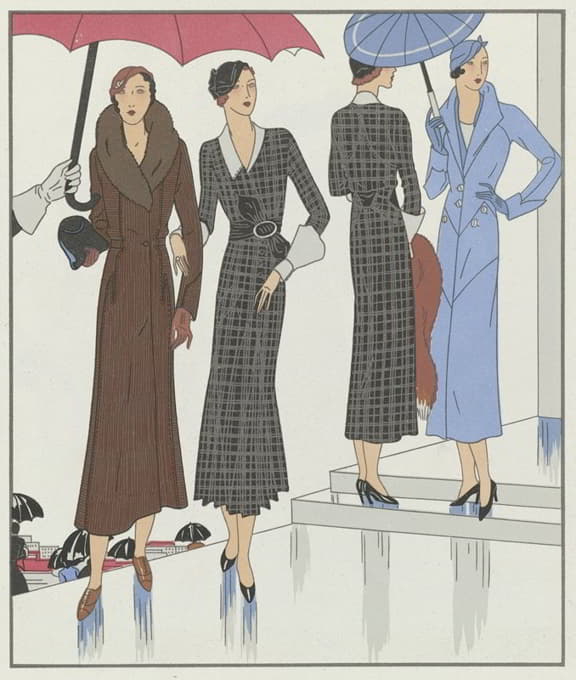 《艺术品味美》，女性优雅系列，1931年11月，第135期，12年级，p。17