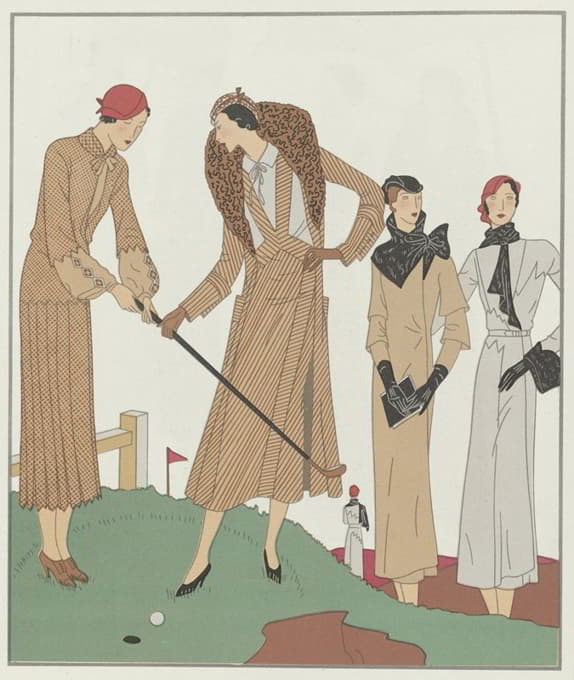 《艺术品味美》，女性优雅系列，1931年11月，第135期，12年级，p。18