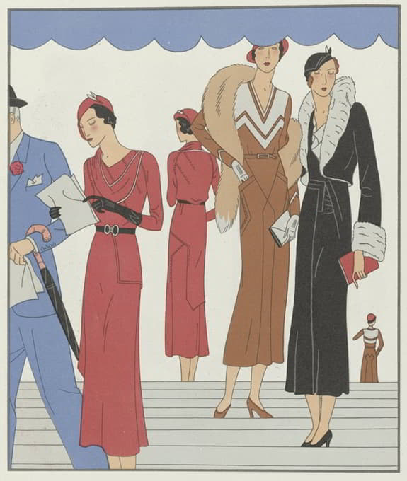 Anonymous - Art – Goût – Beauté, Feuillets de l’ élégance féminine, Novembre 1931, No. 135, 12e Année, p. 20