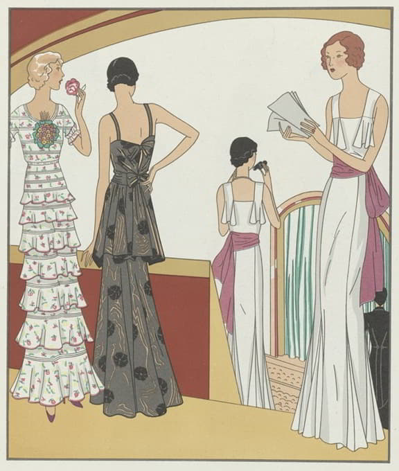 《艺术品味美》，女性优雅系列，1931年11月，第135期，12年级，p。24