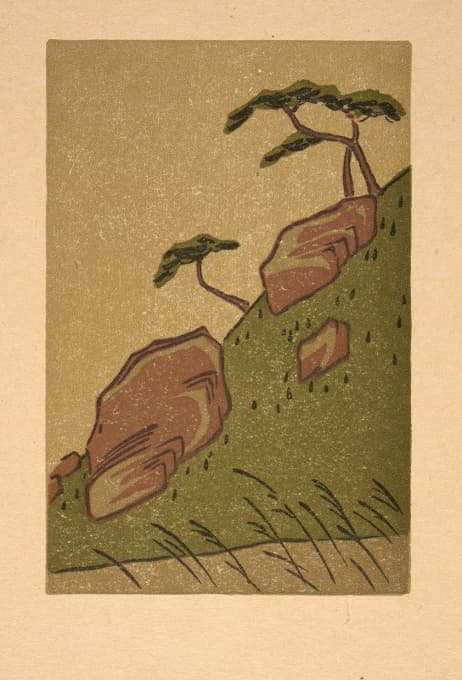 Arthur Wesley Dow - Ipswich Prints; Color Scheme From Hiroshige, No. 1