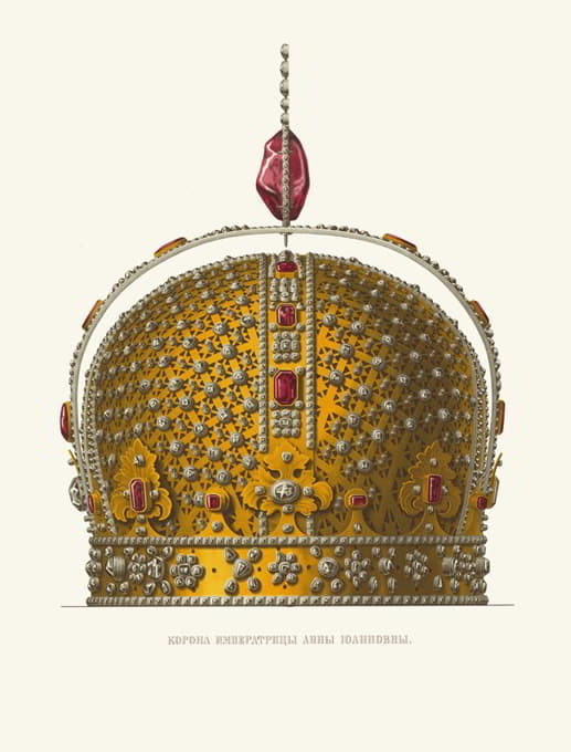 安妮·伊奥尼娜皇后的王冠。（教育2）