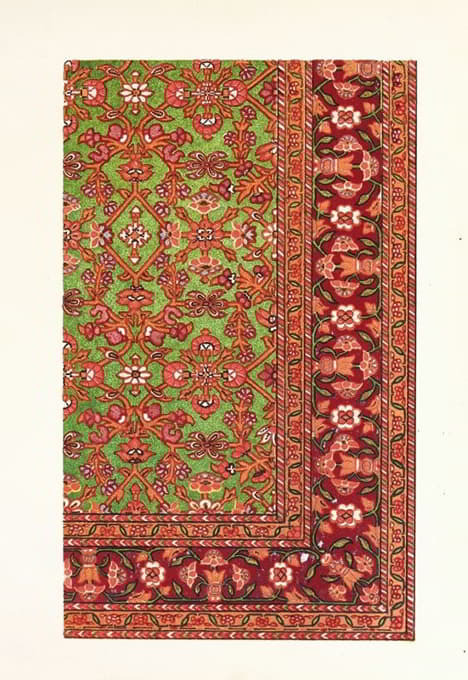 丝绸地毯。现代印第安人